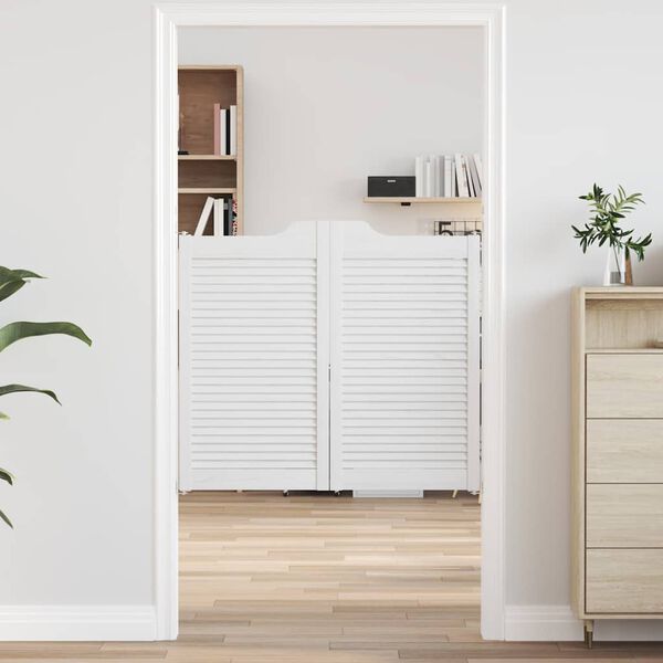 vidaXL Kiiguksed Releediga Disain 2-Paari Valge 90x100 cm