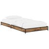 vidaXL Voodi raam Vana puit 80 x 200 cm Tehispuit