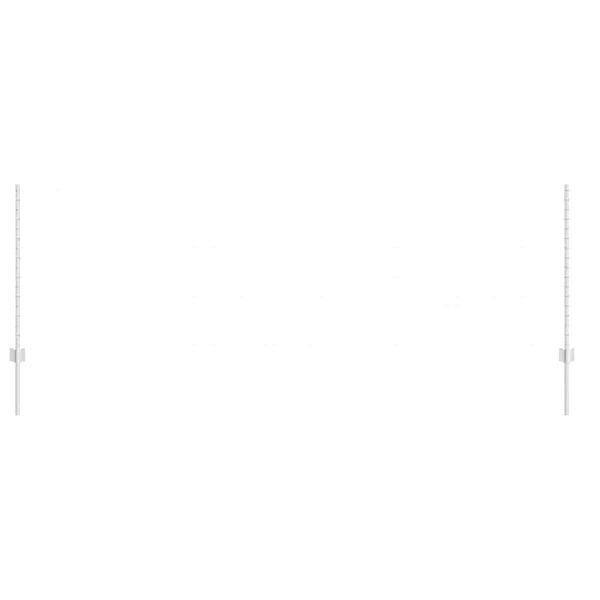 vidaXL Aiapost 5 pcs H&otilde;bedane 100 cm Teras