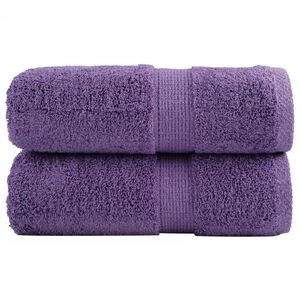 vidaXL premium-klassi pesur&auml;tikud SOLUND 2 tk lilla 30 x 30 cm 600 g/m&sup2;