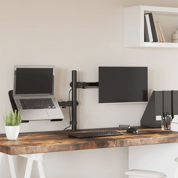 vidaXL monitori kinnitus must terase VESA 75/100 mm