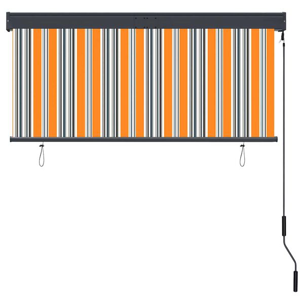 vidaXL v&auml;liruloo 140 x 250 cm, kollane ja sinine