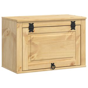 vidaXL Kapp ladustamisega SKI Meepruun 60 x 32 x 40 cm Tahke m&auml;nd
