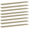 vidaXL riiuliplaadid 8 tk, Sonoma tamm, 80x10x1,5 cm, puitlaastplaat