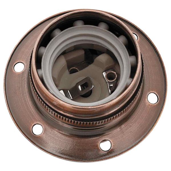 vidaXL Lambihoidjad 2 tk Red Bronze E27