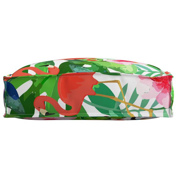 vidaXL Kaubaaluse istmepadi Lilled Mitmevärviline 50 x 50 x 12 cm