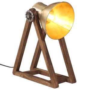 vidaXL laualamp, 25 W, antiik, messing, 30 x 17 x 40 cm, E27