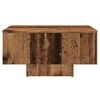 vidaXL diivanilaud Old Wood 60x60x31,5 cm Engineered Wood