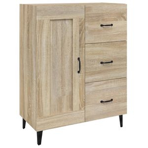 vidaXL puhvetkapp, Sonoma tamm, 69,5 x 34 x 90 cm, tehispuit