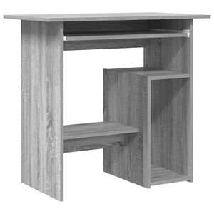 vidaXL kirjutuslaud, hall Sonoma tamm, 80 x 45 x 74 cm, tehispuit