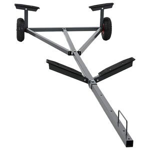 vidaXL Paaditrailer H&otilde;bedane 302 x 107 x 42 cm Teras