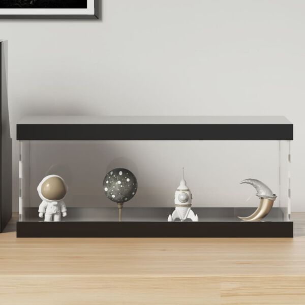 vidaXL vitriinkast, l&auml;bipaistev, 34 x 16 x 14 cm, akr&uuml;&uuml;l