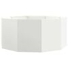 vidaXL Taimekast Valge 120 x 120 x 50 cm Teras