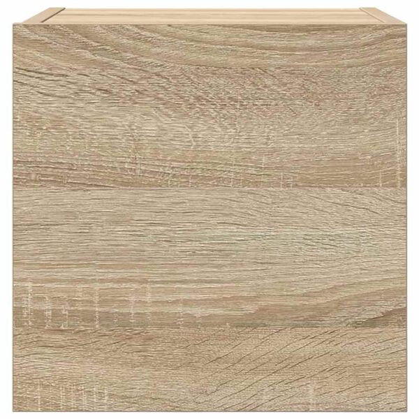 vidaXL seina telerikapp, sonoma tamm, 30,5 x 30 x 30 cm