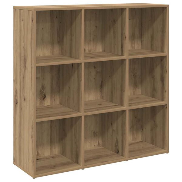 vidaXL raamatukapp Artisan Oak 98x29x97,5 cm