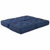 vidaXL Modulaarne diivan 2 pcs Indigo 140 x 70 x 36 cm kangas