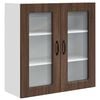 vidaXL N&otilde;udepesumasina paneel Kalmar Pruun tamme 80 x 31 x 80 cm