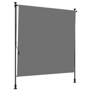 vidaXL V&auml;lis Rulli Kardin Helehall 150 x 270 cm