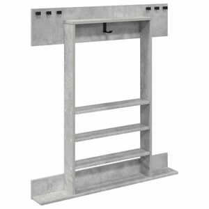 vidaXL Billiardi keppide hoidja Tehispuit 93 x 12 x 103 cm Betoonhall