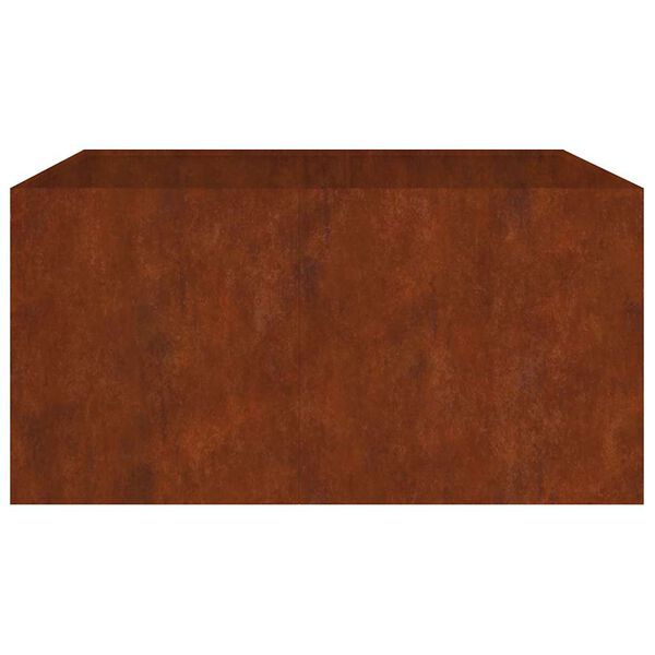 vidaXL taimekast, 80 x 80 x 40 cm, Corten teras