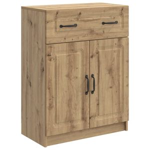 vidaXL K&otilde;ide sahtliga Artisan tamm 66 x 34,5 x 87 cm Tehispuit