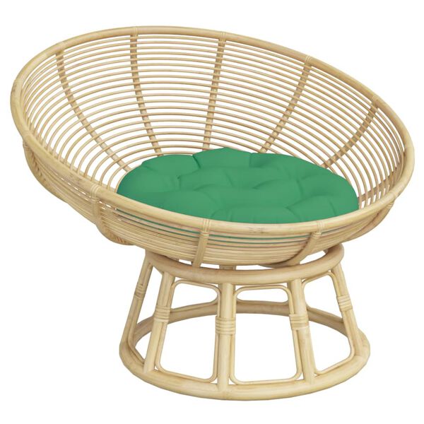 vidaXL &uuml;mmargune istmepadi, roheline, &Oslash;60 x11 cm, oxford kangas