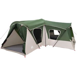 vidaXL Peretelk Roheline 610 x 610 x 210 cm 185T Pol&uuml;ester PU-kattega