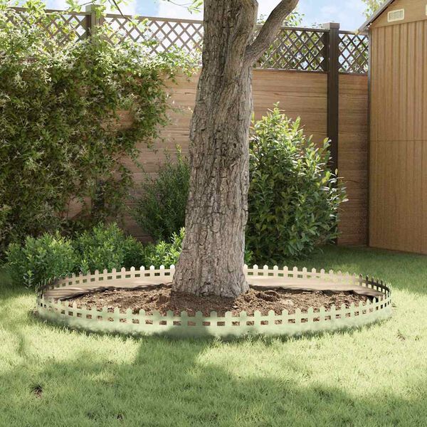 vidaXL Murukatted 10 pcs H&otilde;bedane 103 x 0,05 x 22 cm Roostevaba teras