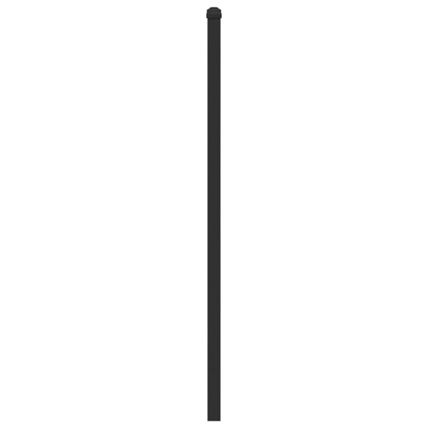 vidaXL vahetatav voodipeats pruun tamm 120 cm tehispuit ja teras