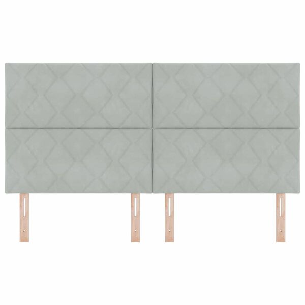 vidaXL Peats peaga Helehall 180 cm Samet