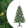 vidaXL Tehisj&otilde;ulupuu Roheline 120 cm PVC ja Teras ja Plast
