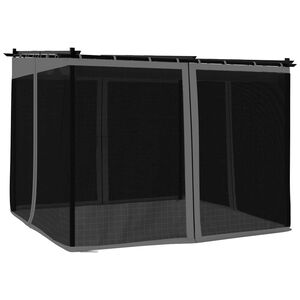 vidaXL v&otilde;rkseintega paviljon, antratsiithall, 3x3 m, teras