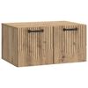 vidaXL Rippuv TV kapp Artisan tamm 59,5 x 41 x 30 cm Tehispuit