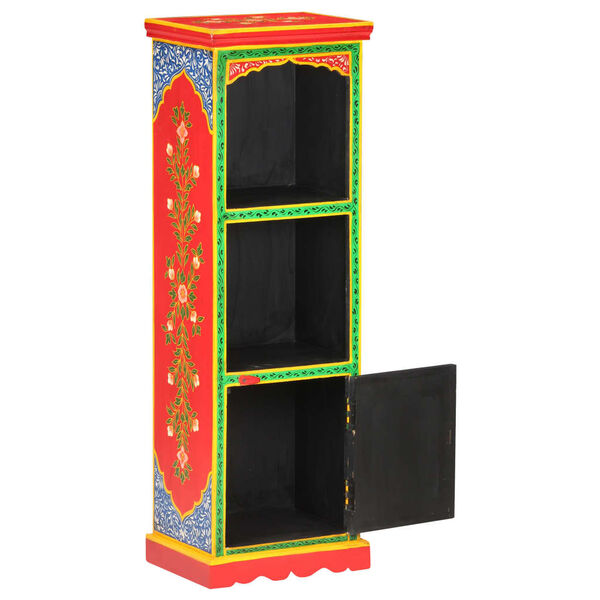 vidaXL k&auml;sitsi v&auml;rvitud k&otilde;rge kapp, 40 x 30 x 120 cm, toekas mangopuit