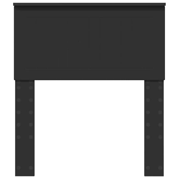 vidaXL Peats peaga Must tamm 75 cm Tehispuit