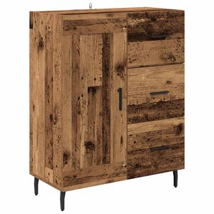 vidaXL K&otilde;ide sahtliga Vana puit 69,5 x 34 x 90 cm