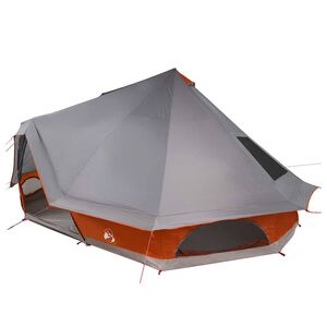 vidaXL Tipi telk katusega Hall ja oranž 680 x 430 x 270 cm taft