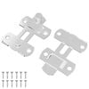 vidaXL Ukselukk 2 pcs H&otilde;bedane 70 x 8 mm Teras