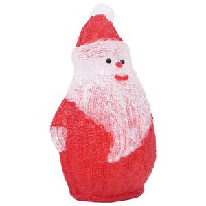 vidaXL LEDidega akr&uuml;&uuml;list j&otilde;uluvana kuju, tuppa/&otilde;ue, 28 cm