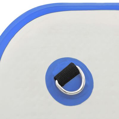 vidaXL täispumbatav ujumisplatvorm, sinine ja valge, 300x300x15 cm