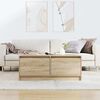 vidaXL diivanilaud sahtlitega Sonoma tamm 100x100x40 cm