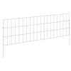vidaXL Aia aed koos toega 24 pcs 95 x 30 cm Mesh Tsingitud teras