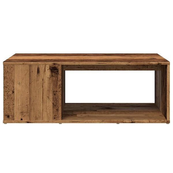 vidaXL diivanilaud Old Wood 90x67x33 cm Engineered Wood