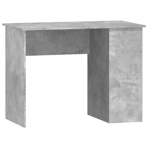 vidaXL kirjutuslaud, betoonhall, 100x55x75 cm, tehispuit