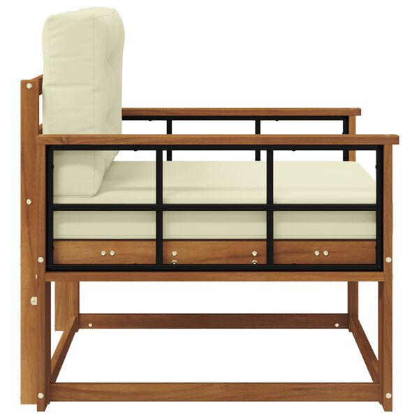 vidaXL V&auml;ljas Keskmine Diivan Tugev akatsiapuu Neutraalne