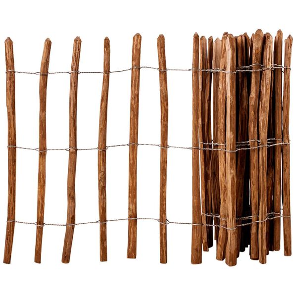 vidaXL piirdeaed, sarapuu, 90x500 cm