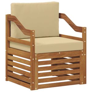 vidaXL V&auml;li diivanikomplekt padjaga Neutraalne 67 x 63 x 73 cm