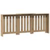 vidaXL radiaatori kate, Sonoma tamm, 205x21,5x83,5 cm, tehispuit