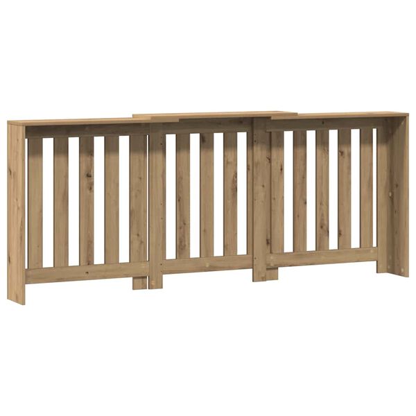 vidaXL radiaatori kate, Sonoma tamm, 205x21,5x83,5 cm, tehispuit