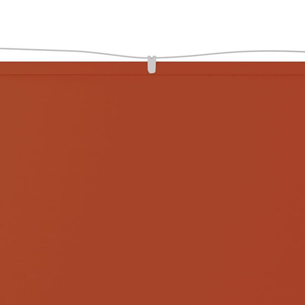 vidaXL vertikaalne varikatus, terrakota, 180 x 1000 cm, Oxfordi kangas